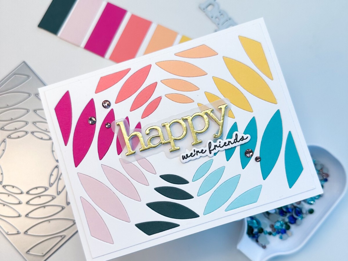 Simon Says Stamp: A happy card for a&nbsp;friend