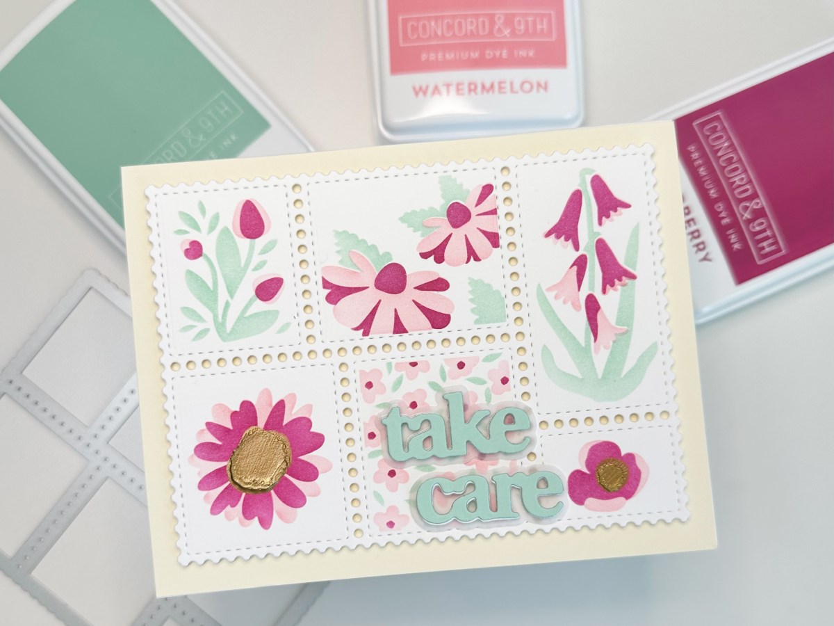 Waffle Flower: Wild Flower Postage&nbsp;Collage