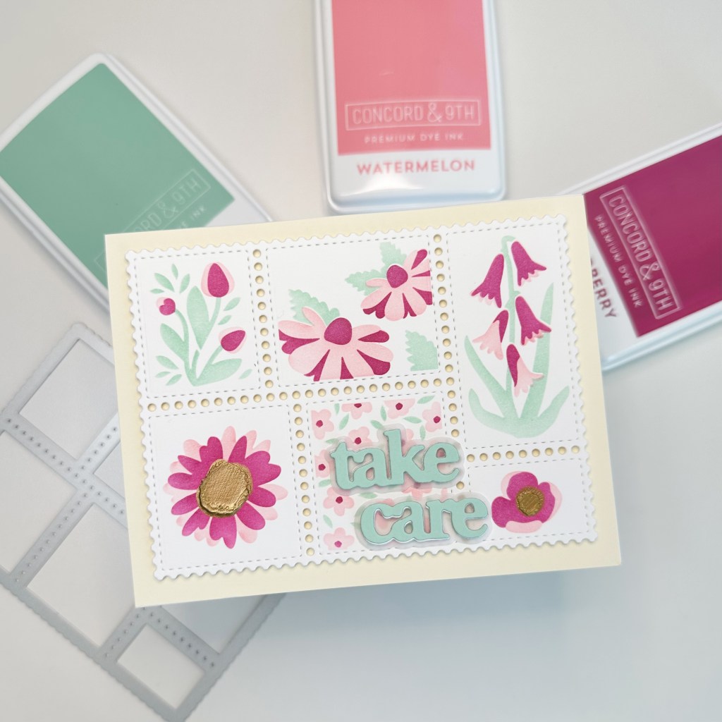 Waffle Flower: Wild Flower Postage&nbsp;Collage